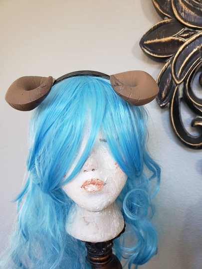 New Arrival Bull Sully Sullivan Style Horns Headband 3D Printed Cosplay Comicon Fantasy Avatar
