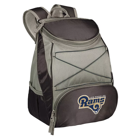 Picnic Time Los Angeles Rams PTX Backpack Cooler, Black