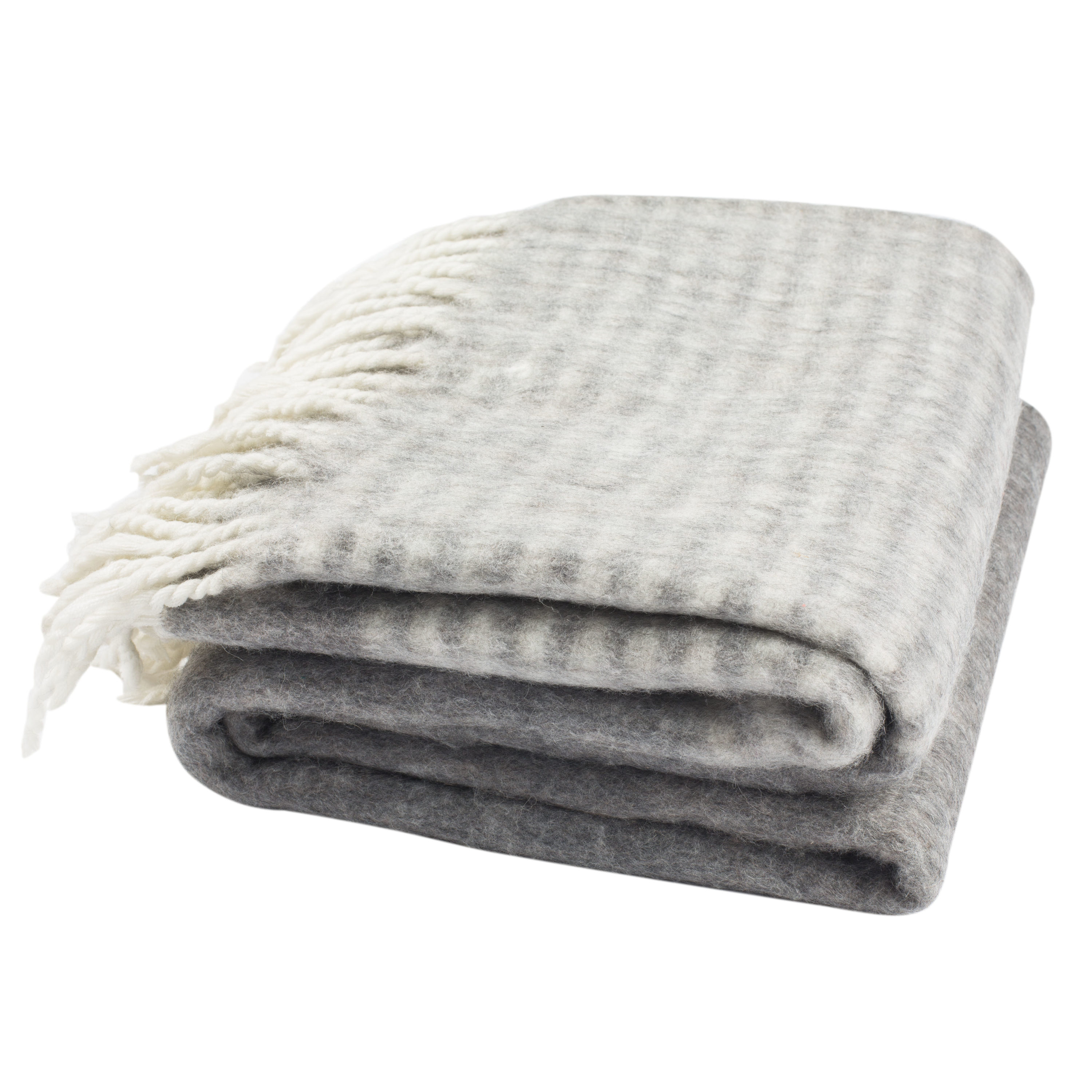 Safavieh Textures and Weaves Gray Blend Throw Polyester | THR600A-5070