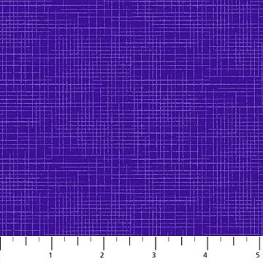 Dublin Crosshatch Blender Purple Grape-By The Yard Northcott 9040-88 Cotton Quilt Fabric Lavender Lines On Purple