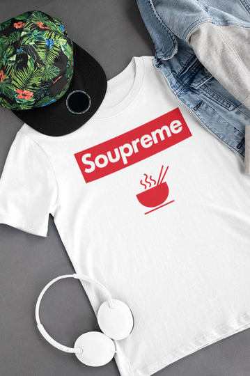 Soupreme T-Shirt, Noodle Lover Shirt, Unisex Gifts For Him, Her, Funny Tees