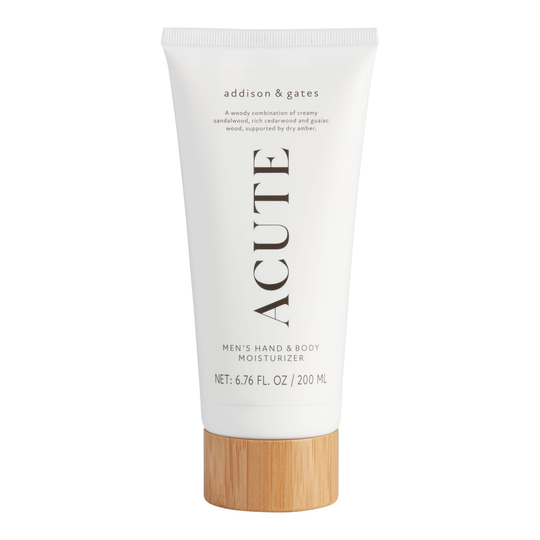 A&G Acute Smoked Moss Men's Hand & Body Cream: White by World Market