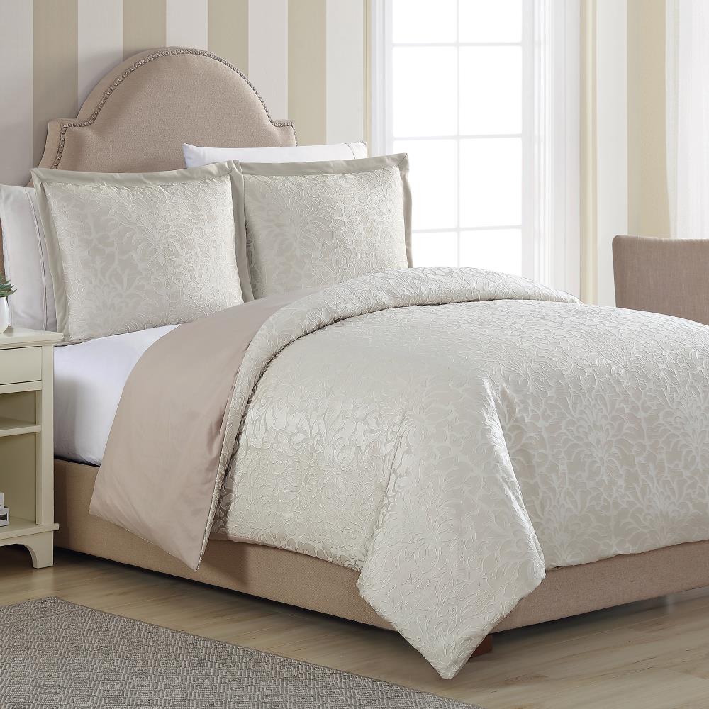 Amrapur Overseas Embellished duvet set Multi Multi Reversible Queen Duvet (Blend with Polyester Fill) | 3MFDVTFE-SAM-QN