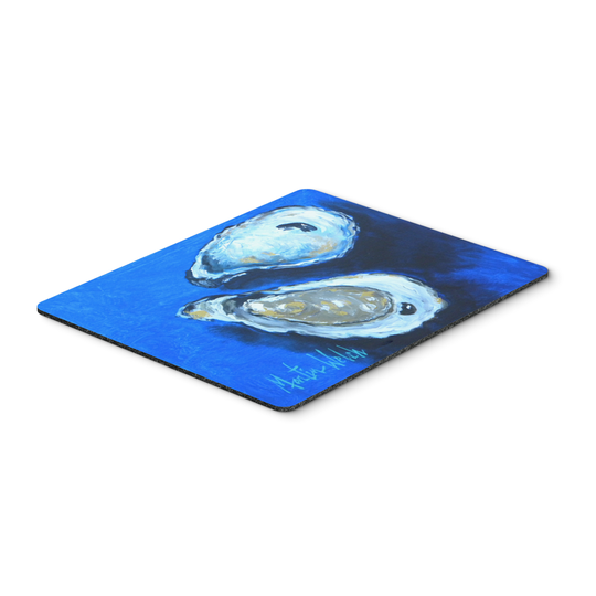 Caroline's Treasures MW1095MP Oysters Seafood Four Mouse Pad, Hot Pad or Trivet, Large, multicolor