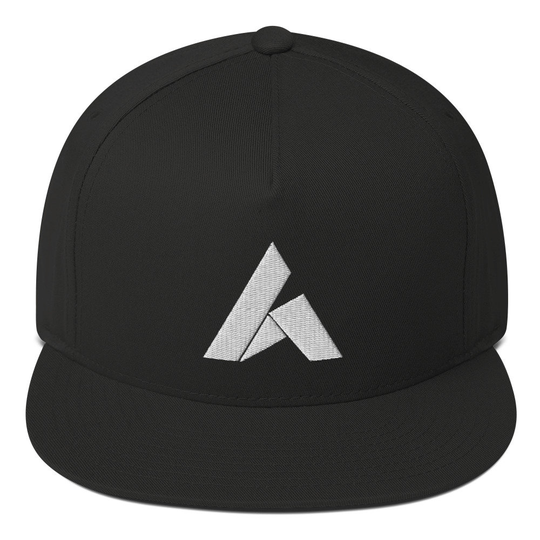 Ardor Hat, Embroidered Flat Bill Snapback Cap, Crypto Gift