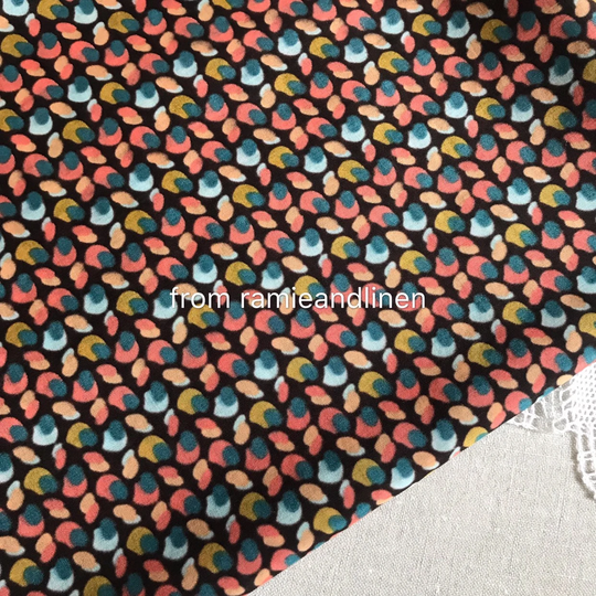 Silk Fabric, Silk Cotton Blend Half Yard By 44" Width