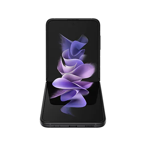 Samsung Galaxy Z Flip3 5G Unlocked Cell Phone, 256GB, Phantom Black (SM-F711UZKFXAA)