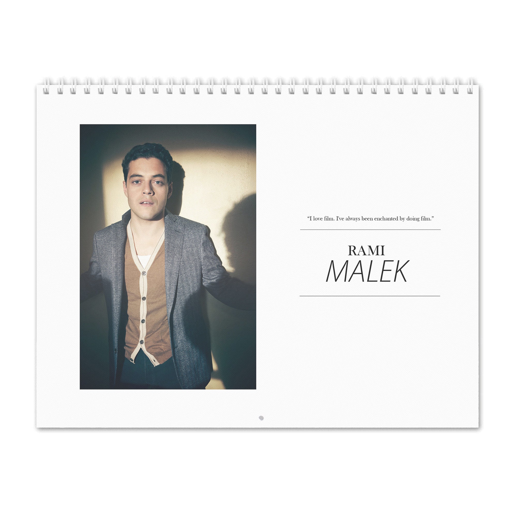 Rami Malek Vol.1 - 2022 Wall Calendar