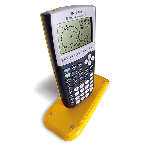 Texas Instruments TI-84 Plus EZ Spot Teacher Pack, Yellow, 10-Pack