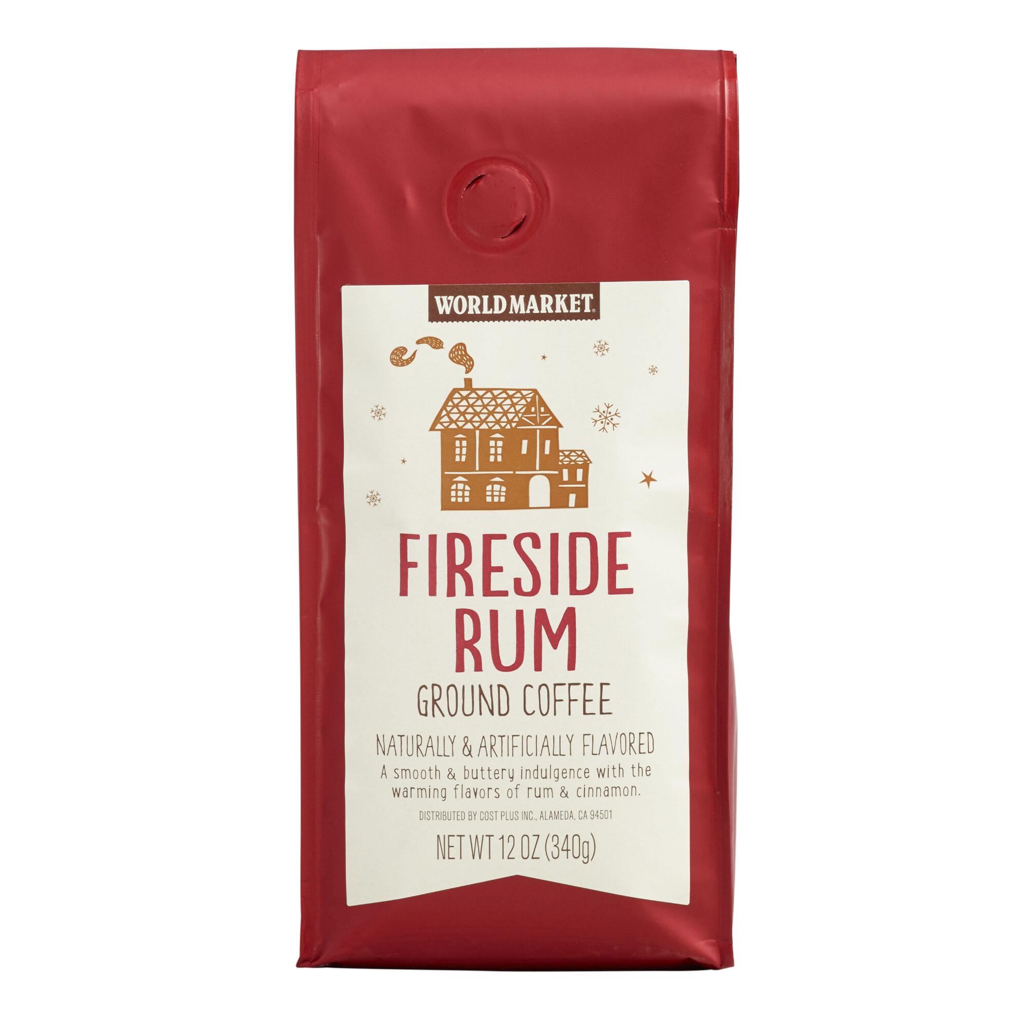 12 Oz. World Market Fireside Rum Ground Coffee by World Market
