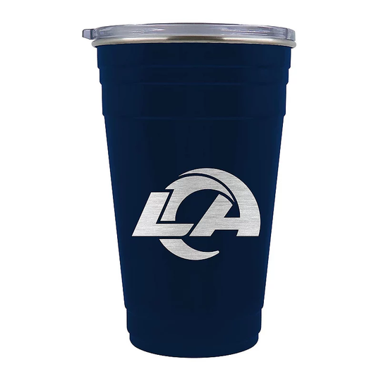 Los Angeles Rams Tailgater Travel Tumbler, Blue