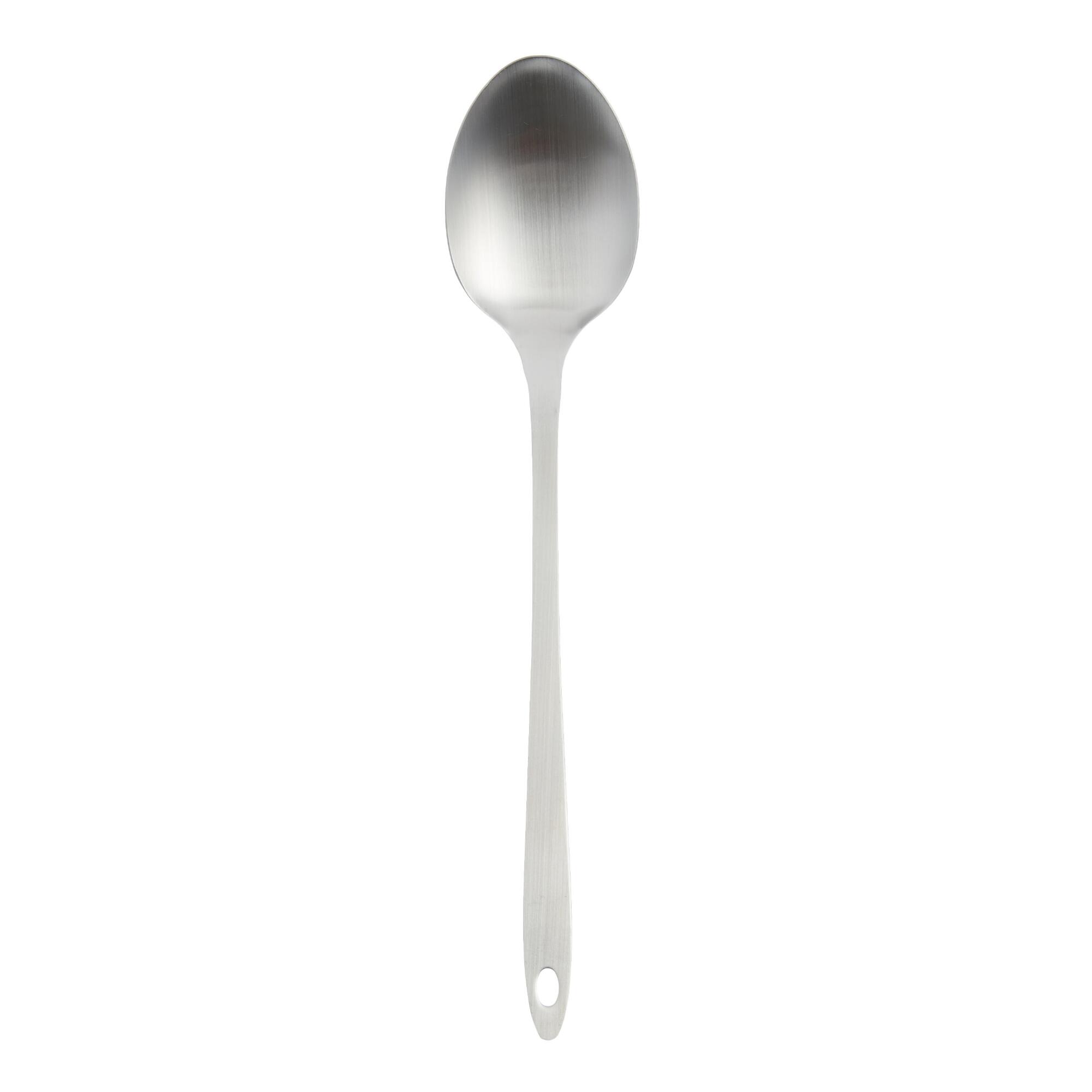 Large Stainless Steel Cooking Spoon by World Market