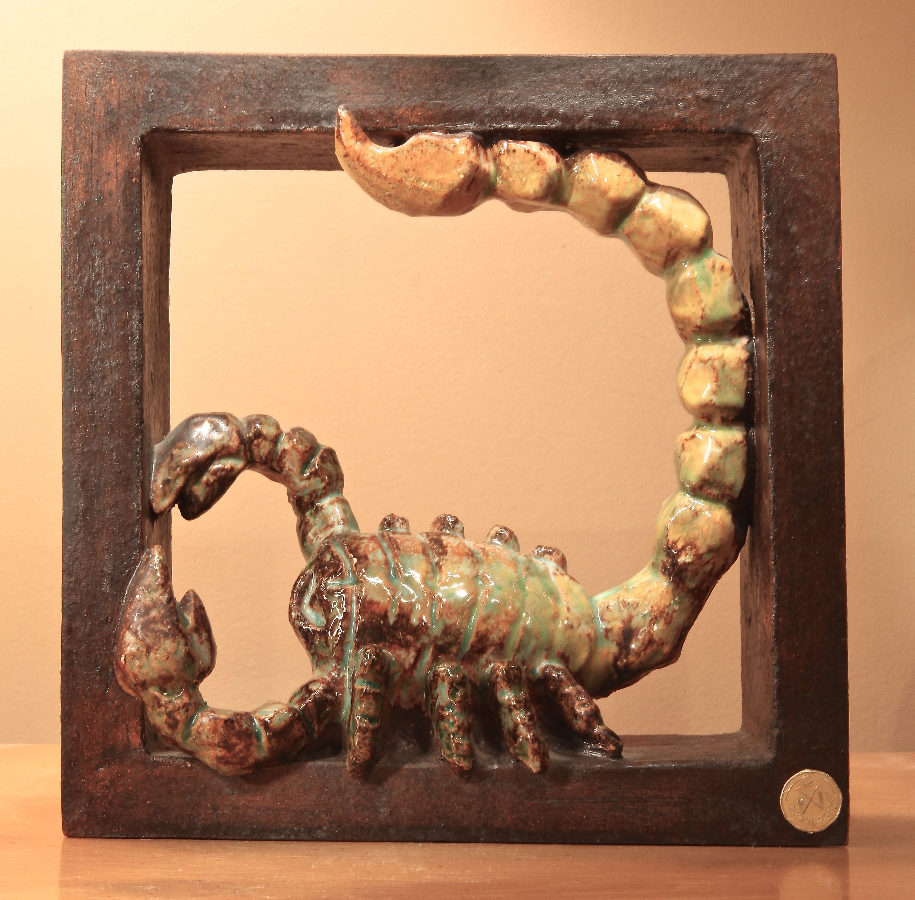 Scorpio Ceramic Zodiac By Jihokera Bechyn