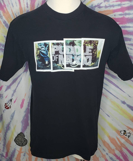 Vintage Puddle Of Mudd 2 Sided Large Concert T Shirt Giant 2002