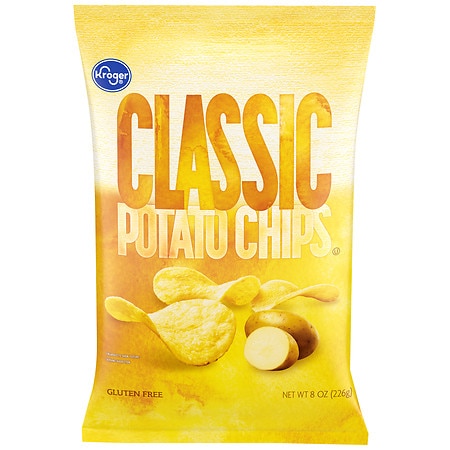 Kroger Classic Potato Chips - 8.0 oz
