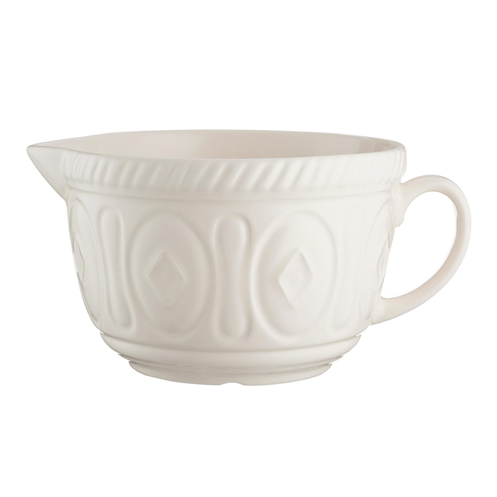 Mason Cash Color Mix Batter Bowl: White by World Market