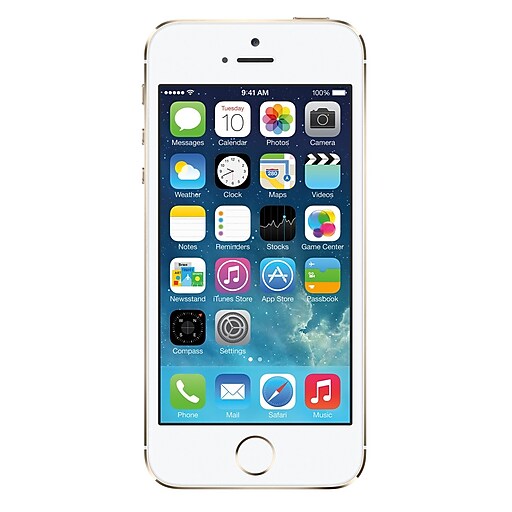 Apple iPhone 5s 32GB Unlocked GSM 4G LTE Dual-Core Phone Refurbished - Gold