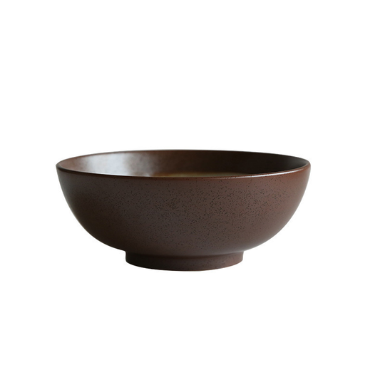 8 Inch Japanese Ceramic Ramen Noodle Soup Bowl - Tai Chi