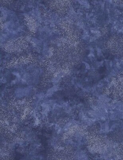 Blender Fabric - Shimmer Metallic Ocean Timeless Treasures Yard