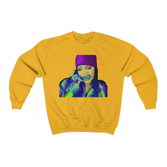 Erykah Badu Unisex Heavy Blend Crewneck Sweatshirt