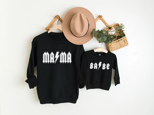 Mama & Mini, Mommy Me Sweatshirt, Shirts, Snd Me, Matching Sweatshirts, Mini