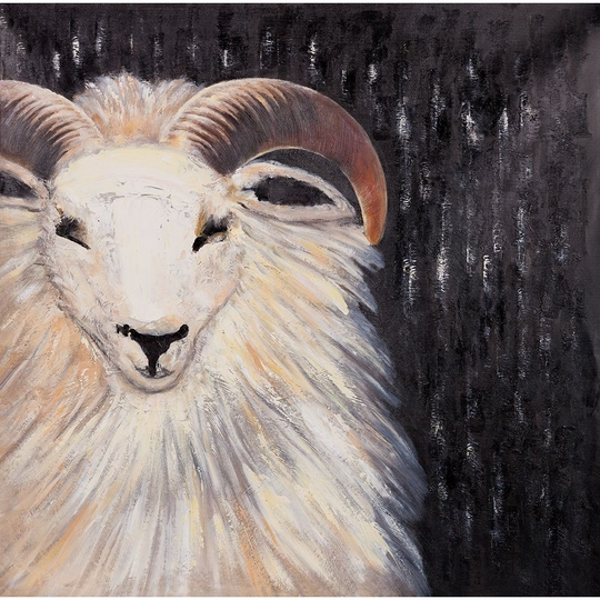 BUSHY RAM Poster Print by Atelier B Art Studio - Item # VARPDXBEGANI108 - 24 x 24