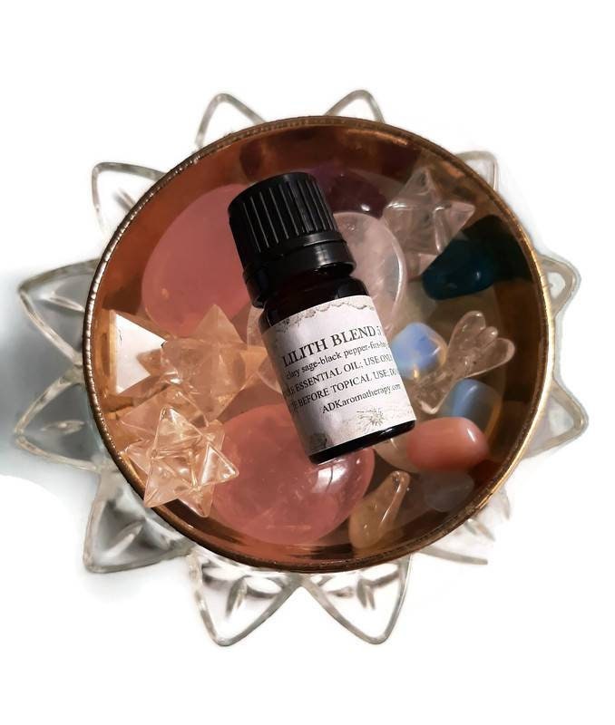 Lillith Essential Oil Blend. Clary Sage, Black Pepper, Firs, Evergreens. 5 Ml