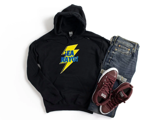 Ea Rayo Unisex Heavy Blend Hoodie | Pullover Puerto Rican Saying Rico Gift Sweatshirt Boricua Pride