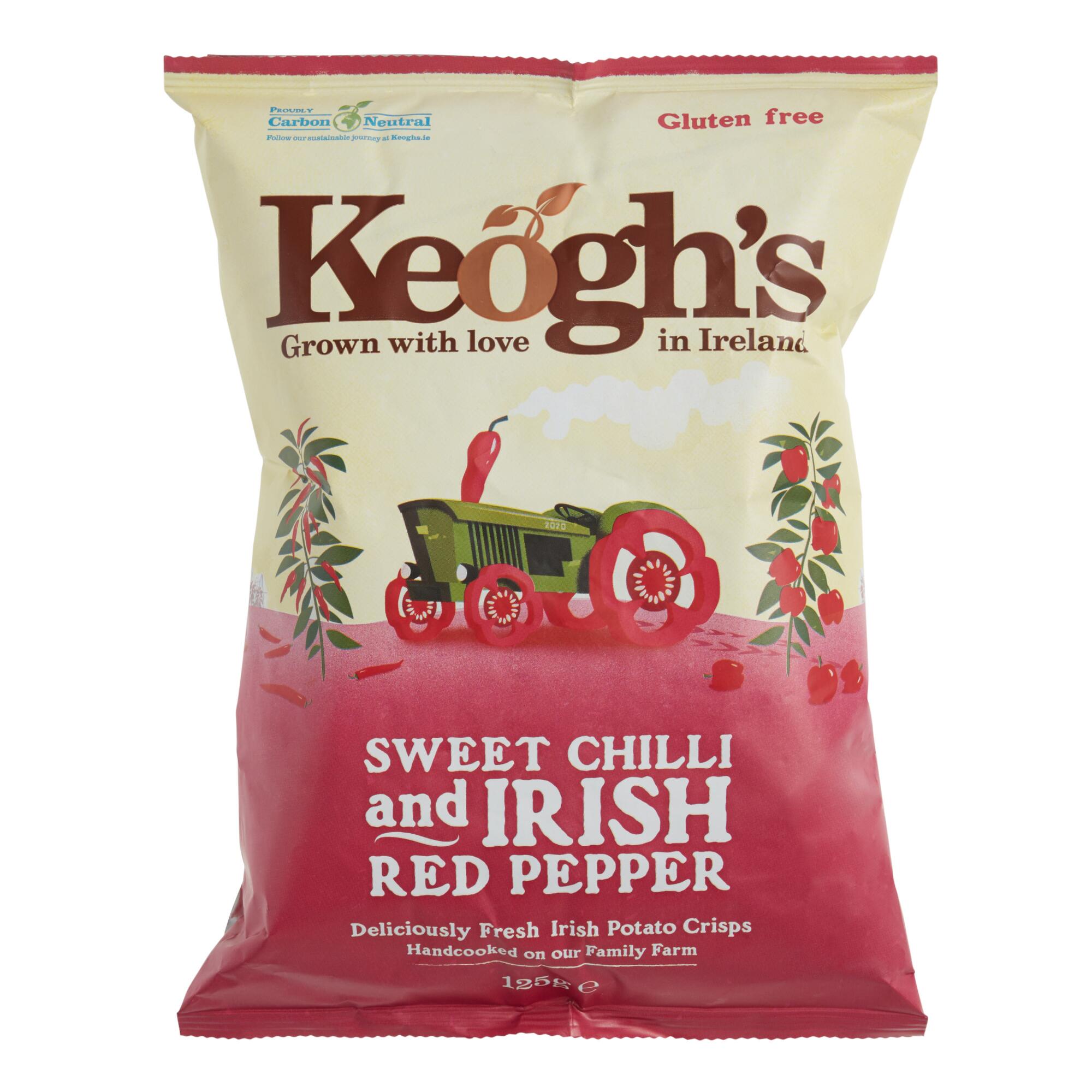 Keogh's Sweet Chili & Red Pepper Potato Chips Set of 12 by World Market