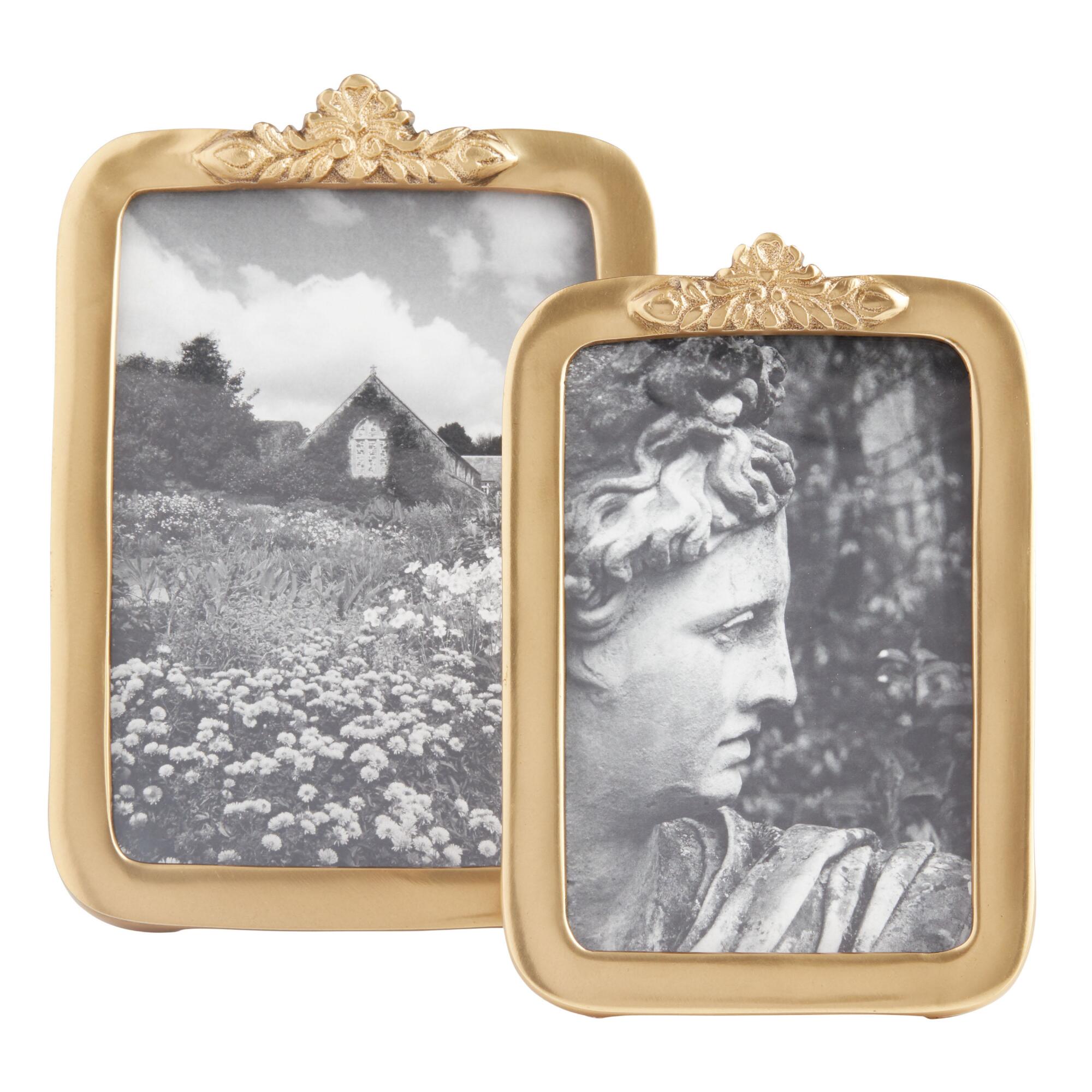 Gold Metal Vintage Inspired Frame by World Market