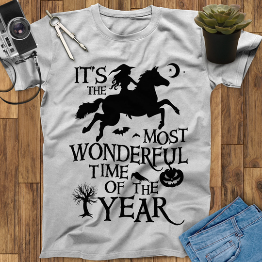 It's The Most Wonderful Time Of Year To Riding Horse For Halloween T-Shirt, Gifts, Country Shirts, Equestrian Western Shirt