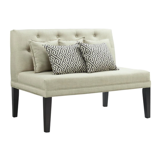 Picket House Furnishings Mara Modern Taupe Polyester/Blend Loveseat in Brown | DMD140SFLS