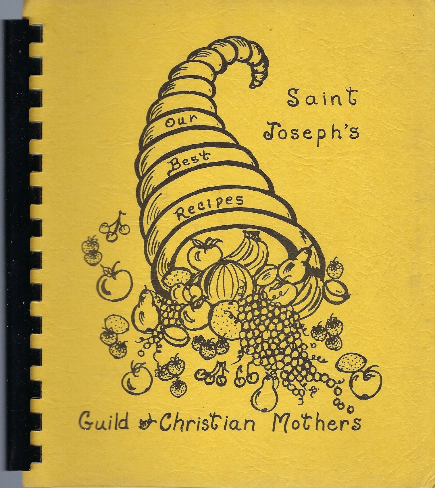 Pittsburgh Pennsylvania Vintage St Joseph's Catholic Church Our Best Recipes Cookbook Pa Community Favorites Collectible Rare Local Book