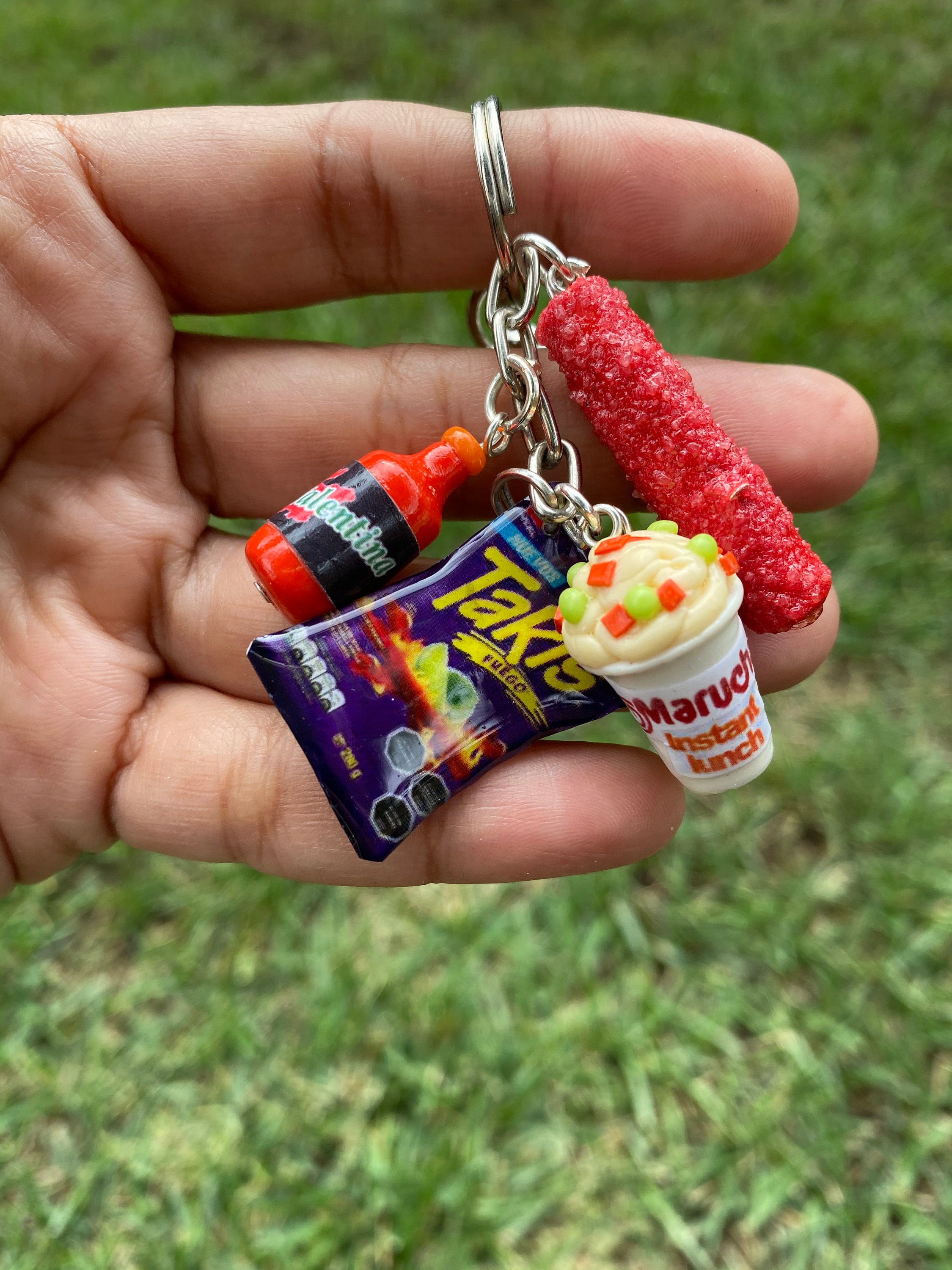 Maruchan With Takis Keychain
