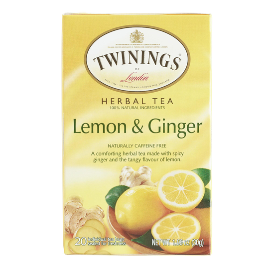 Twinings Lemon Ginger Tea Set of 6 by World Market