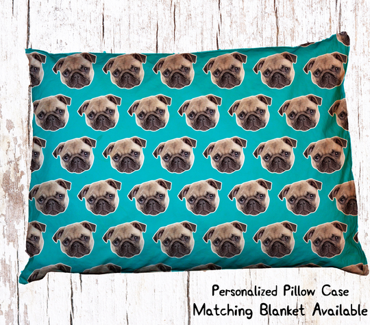 You Dog On A Pillowcase, Photo Pillowcase, Fun Gifts, Face Custom Photo 20x30 Standard Pillowcase