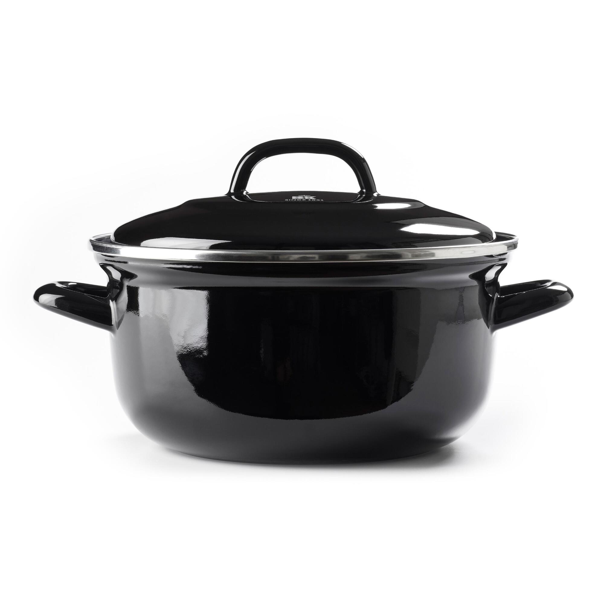 BK Black Enamel Carbon Steel Dutch Oven by World Market