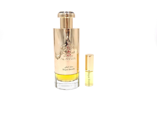 Khaltaat Al Arabia Royal Blend Sample 5Ml Bottle Tester By Lattafa Perfumes Top