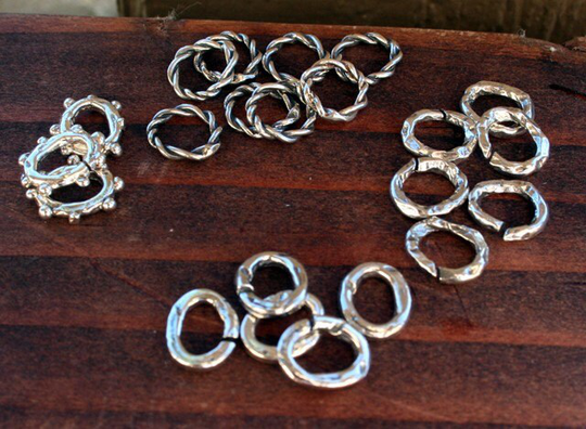 Links Jump Rings Sterling Artisan