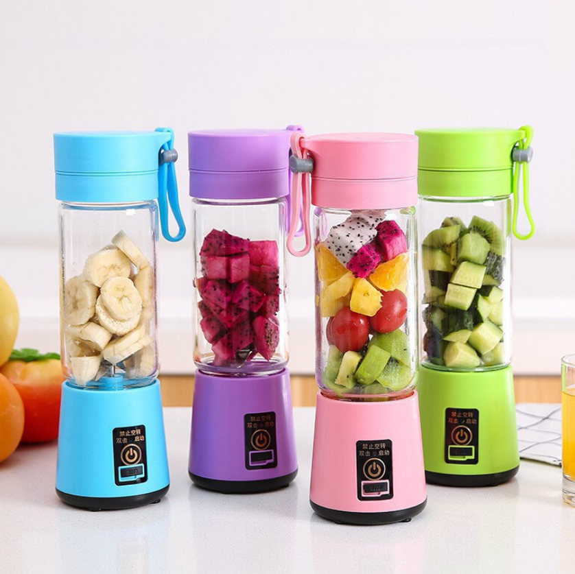 USB Shake n Take Electric Fruit Juicer Bottle Mixer Rechargeable Juice Blender