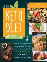 Keto Diet After 50: Reduce Your Weight While Eating the Food You Love. A Guide to Ketogenic Diet for Senior with a 28-Day Meal Plan to Reset Your Meta