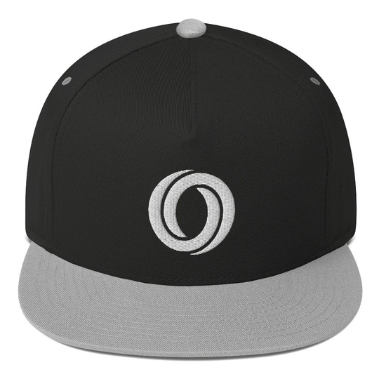 Oasis Network Hat, Embroidered Flat Bill Snapback Cap, Crypto Gift