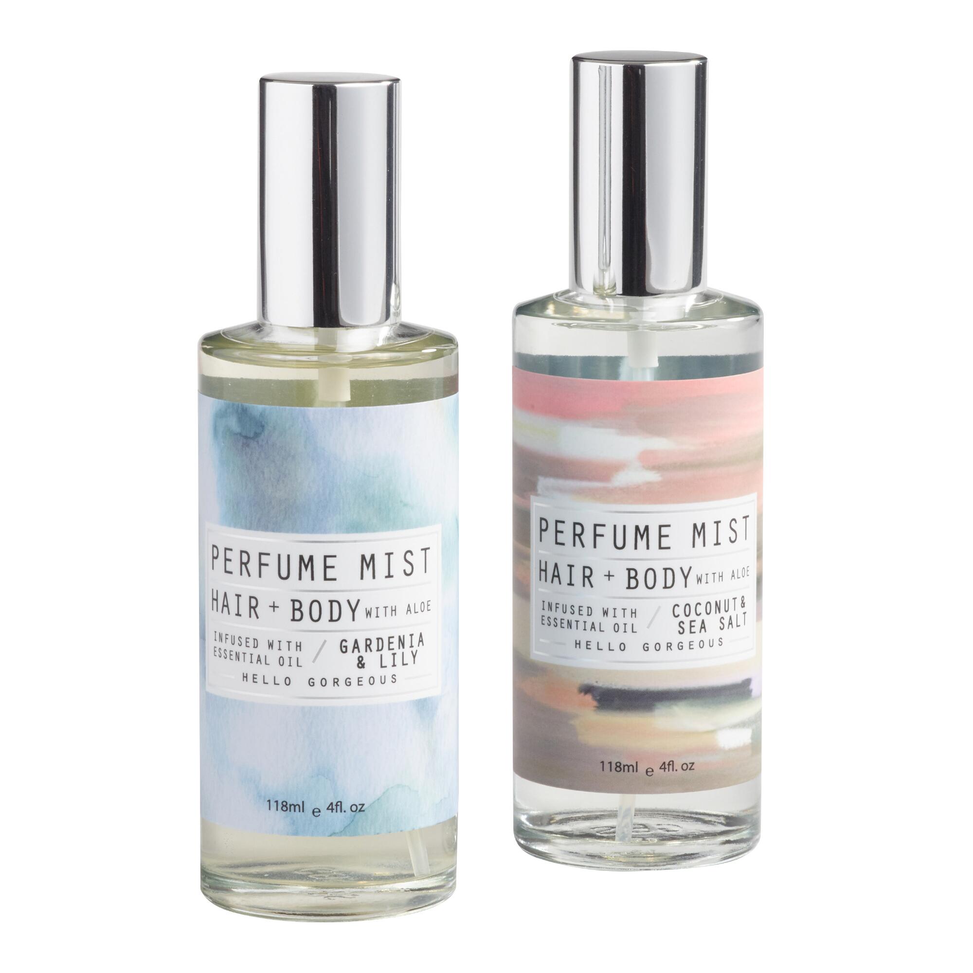 Hair and Body Perfume Mist Collection by World Market