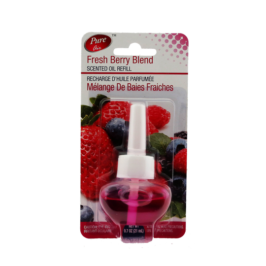 Pure Air Plug In Air Freshener Refill Fresh Berry Blend 21ml