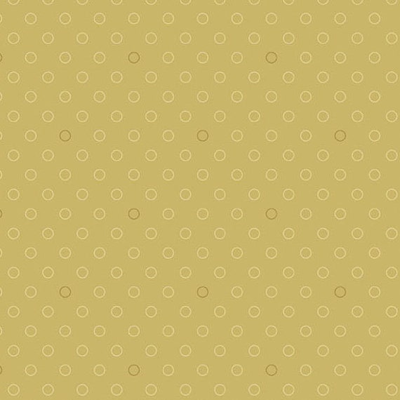 Yellowish Tan Cotton Blender - Spots & Dots By Edyta Sitar Of Laundry Basket Quilts Andover Fabrics A-8515-N4