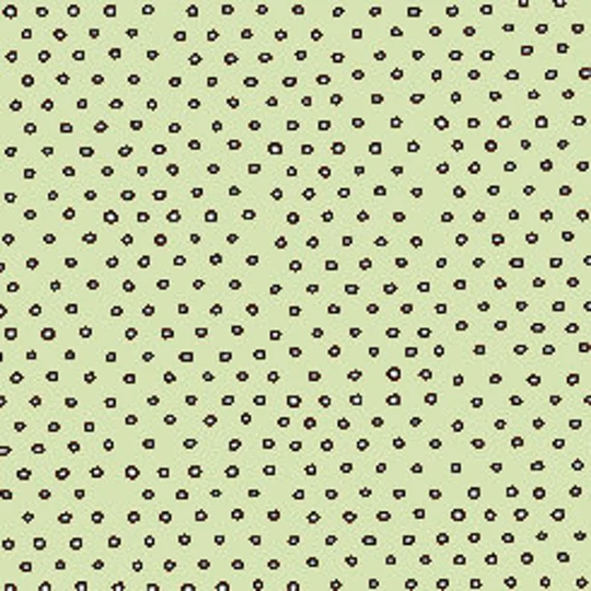 Pixie Square Dot Blender - Green Tea Fabric By Ink & Arrow