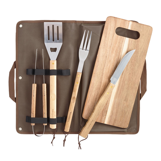 World Grill Barbecue Tool Gift Set 6 Piece by World Market
