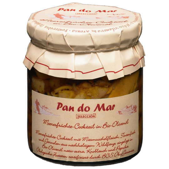 Pan do Mar Seafood cocktail in organic olive oil, 220g