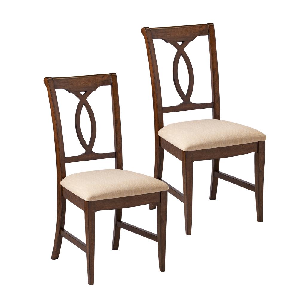 Boston Loft Furnishings Netmere Casual Polyester/Polyester Blend Upholstered Dining Side Chair (Wood Frame) | ATG8088801DN