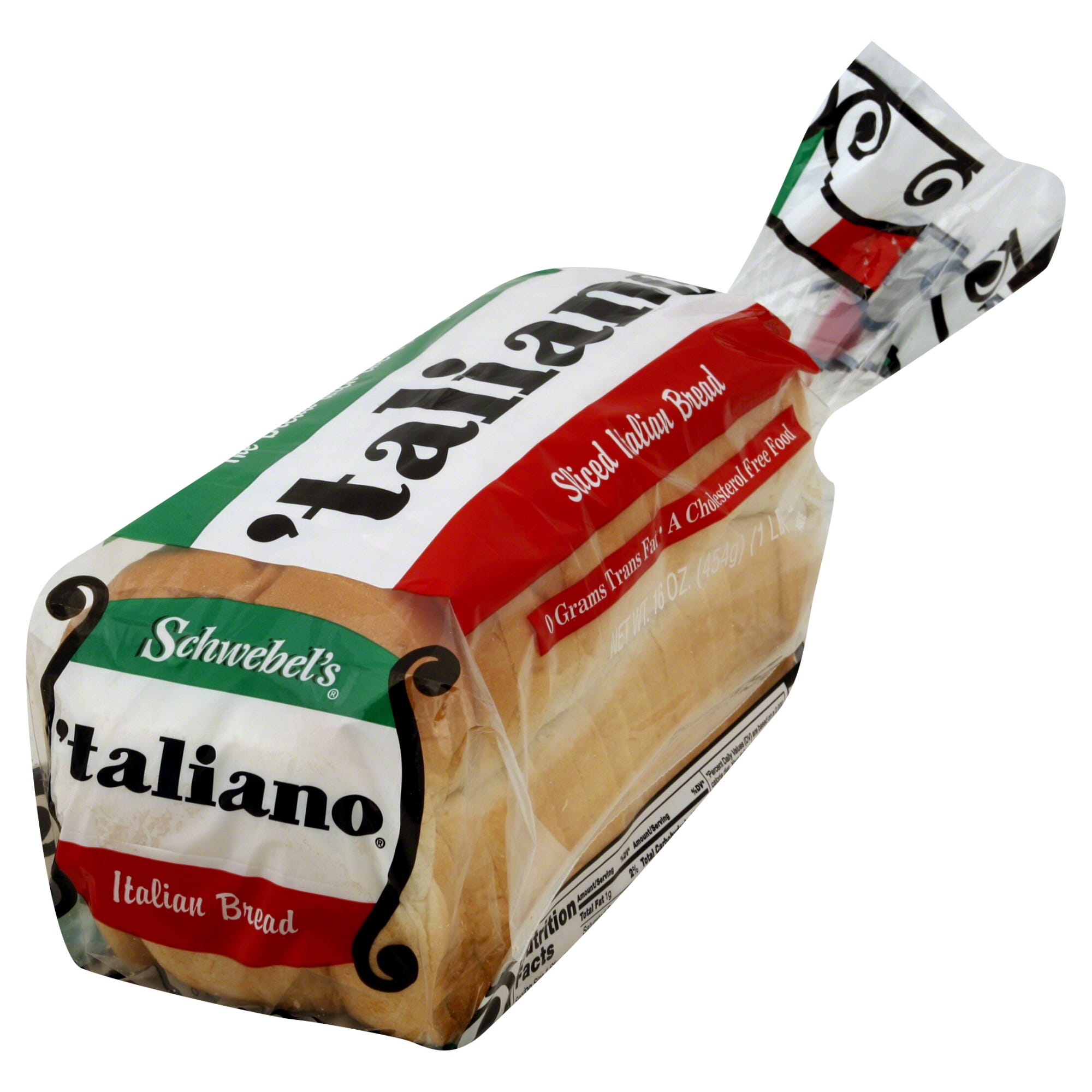 Schwebels Bread, 'Taliano, Sliced Italian - 16 oz